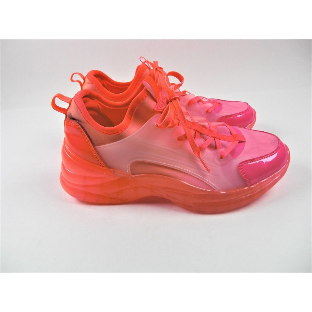 Guess Synthetic Pink Rubber Comfort Casual Sneakers Women's Shoes Size 6.5
